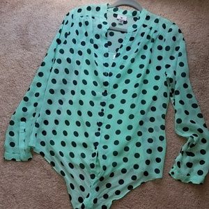 Polka dot shirt